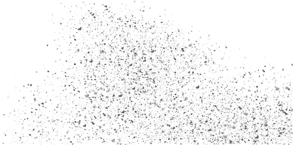 Abstract grain texture noise background subtle monochrome surface with scattered Illustrazione stock