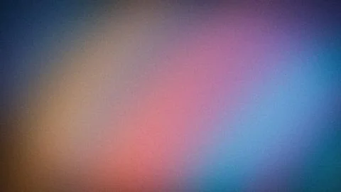 Abstract grainy 4K background with soft blue pink and sandy beige gradient bl Illustrazione stock
