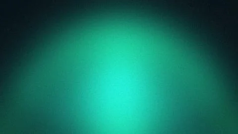 Abstract grainy background 4K with dark teal cyan and black neon bright glow Stock Illustration