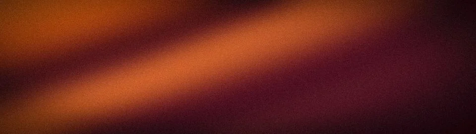 This abstract grainy background features dark red, orange, and black shades w Stock Illustration