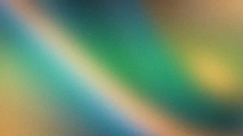 Abstract grainy background with green teal yellow gradient blur texture for.. Illustrazione stock