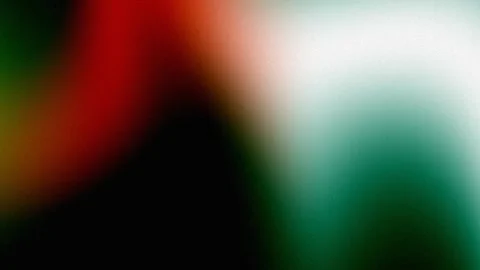 Abstract grainy background with red green and white light gradient Stock Footage 339274878