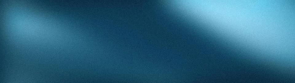 Abstract grainy blue gradient background with light cyan and navy colors wi.. Stock Photos