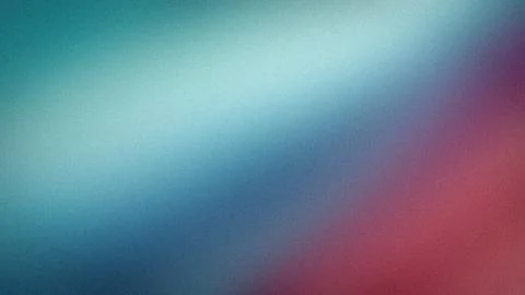 Abstract grainy blur background with blue teal and red gradient in 4K resol.. Stock Illustration