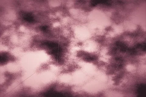 Abstract grainy cloud texture background, smoky pink and dark purple atmosp.. Stock Photos