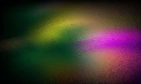 Abstract Grainy Color Gradient Background with Soft Neon Glow Stock Illustration