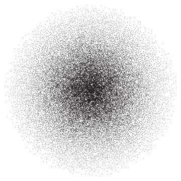 Abstract grainy dotted overlay texture background Stock Illustration