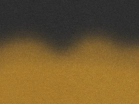 Abstract Grainy Gradient Background with Black to Gold Texture and Noise Effect Ilustración de archivo
