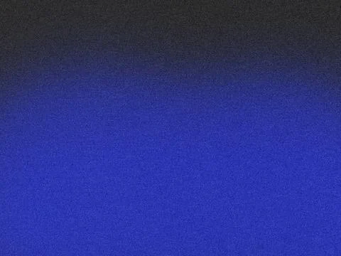 Abstract Grainy Gradient Background with Black to Blue Texture and Noise Effect Ilustración de archivo