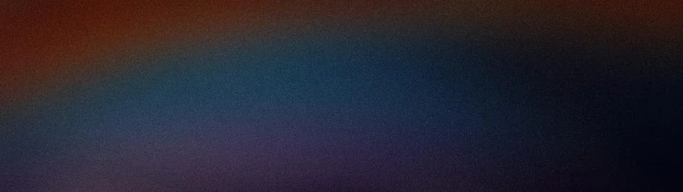 Abstract grainy gradient background in black blue and brown shades for wide.. Stock Illustration