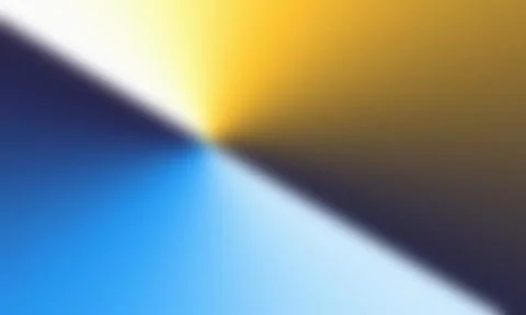 Abstract Grainy Gradient Background with Blue and Yellow Light Stock Illustration