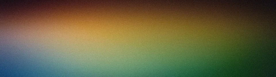 Abstract grainy gradient background with blue yellow green and orange color.. Illustration