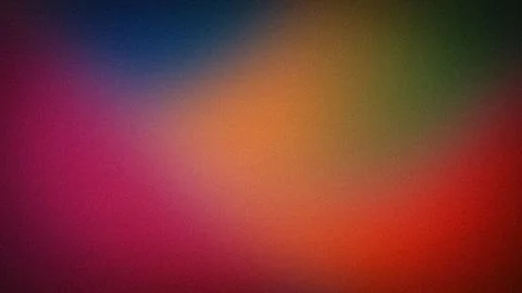 Abstract grainy gradient background with blue orange and magenta colors blu.. Stock Illustration