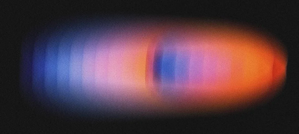 Abstract grainy gradient background with blue and orange colors Stock Illustration