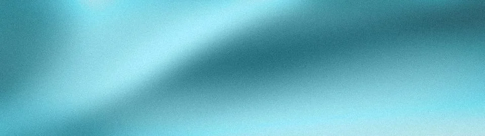 Abstract grainy gradient background with bright cyan turquoise and teal tones Stock-Illustration