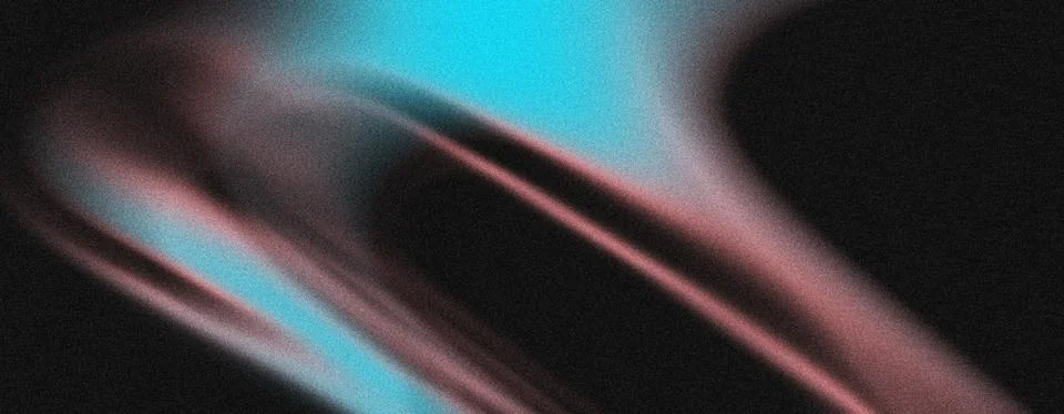 Abstract Grainy Gradient Background with Cyan and Pink Light Streams 스톡 일러스트
