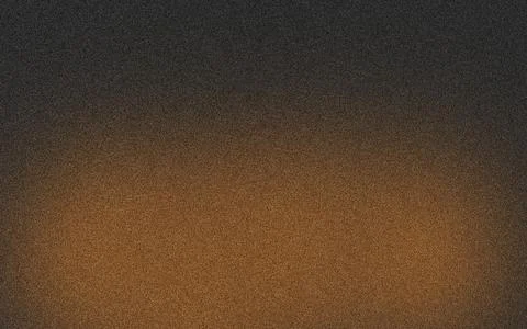 Abstract Grainy Gradient Background with Dark Top and Warm Brown Noise Texture Stock Illustration