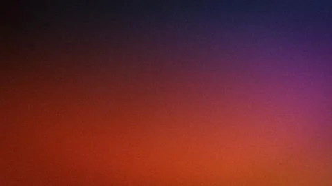 Abstract grainy gradient background with dark blue purple and orange colors.. Stock Illustration