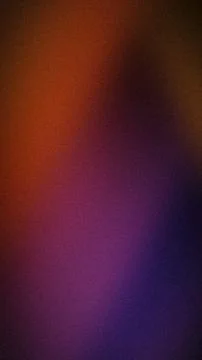 Abstract grainy gradient background with deep purple, burnt orange, and dar.. Stock Photos