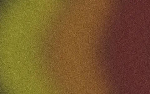 Abstract Grainy Gradient Background with Green Brown Red Blend and Noise Texture Ilustração Stock