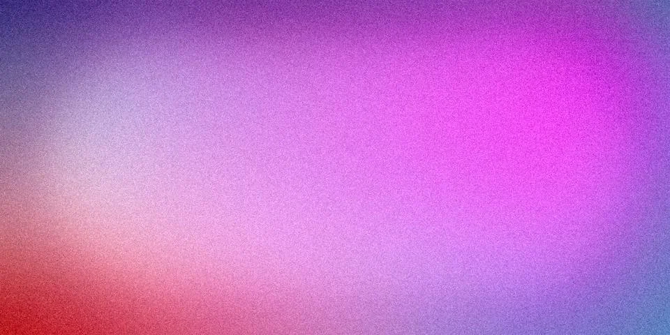 Abstract grainy gradient background in multicolor. Dark blue pink neon purp.. Illustrazione stock