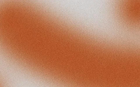 Abstract Grainy Gradient Background with Soft Orange and White Noise Texture Stock Illustration