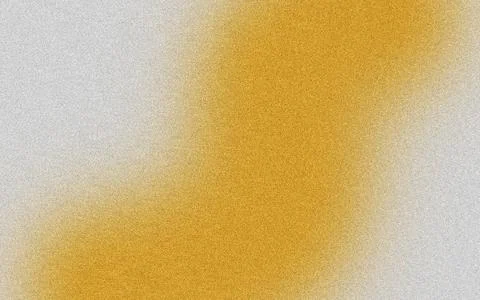 Abstract Grainy Gradient Background with Soft Golden Yellow White Noise Texture Stock Illustration