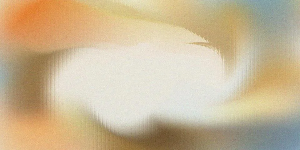 Abstract grainy gradient background with soft colors Stockillustratie