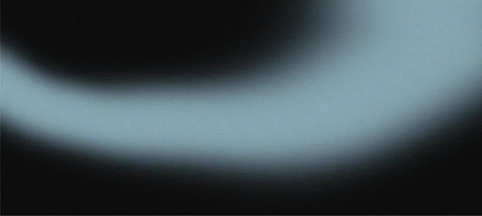 Abstract Grainy Gradient Background with Soft Blue Light Blur and Cinematic.. Illustrazione stock