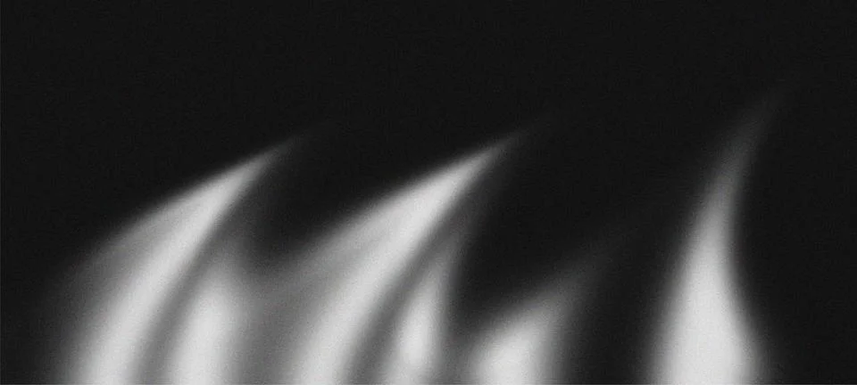 Abstract Grainy Gradient Background with Soft White Light Rays on Dark Blac.. Stock Illustration
