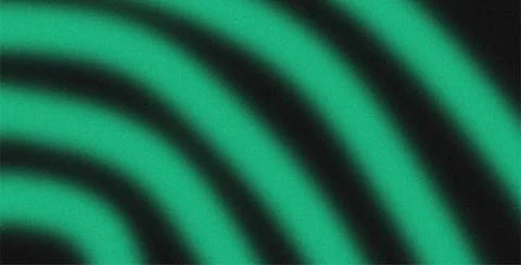 Abstract Grainy Gradient Background with Teal Green Waves and Dark Noise Te.. Stock Illustration