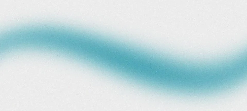 Abstract Grainy Gradient Background with Teal Blue Wave and Sandy Texture Stock Illustration