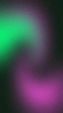Abstract grainy gradient background with vibrant green and deep purple colo.. Stock-Illustration