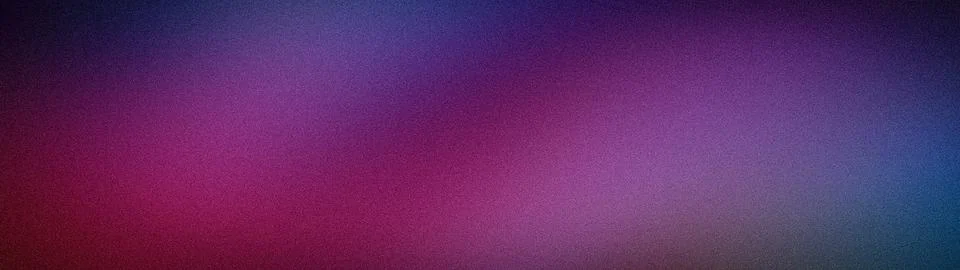 Abstract grainy gradient background with vibrant purple blue and pink texture Stock Photos