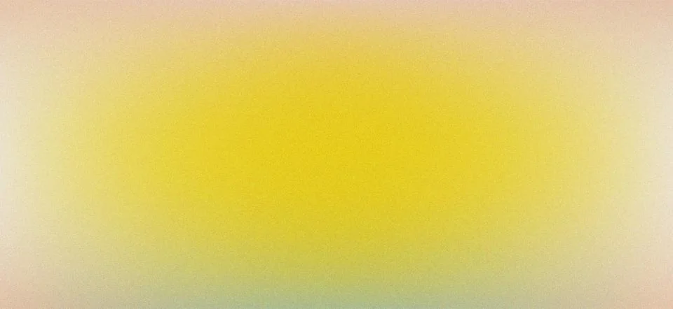 Abstract Grainy Gradient Background with Warm Yellow and Soft Peach Colors Stock Illustration