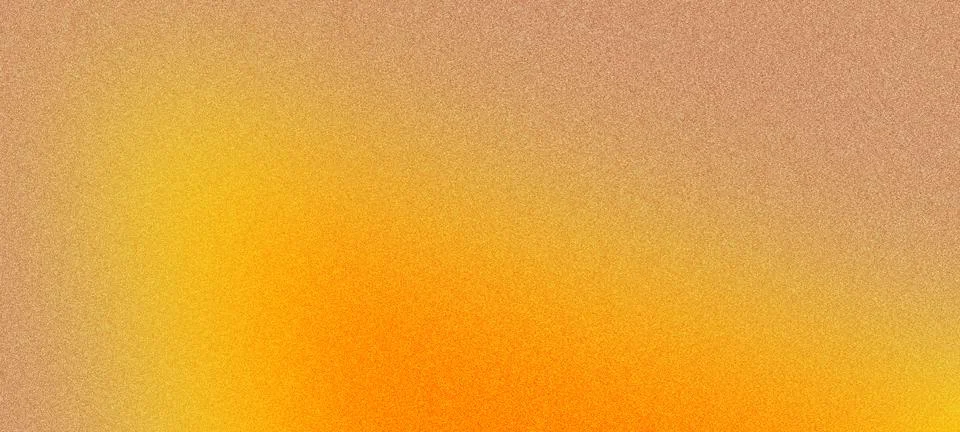 Abstract grainy gradient background with warm orange and gold hues Stock Illustration