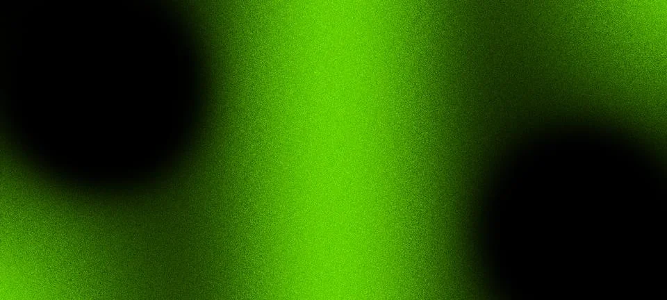 Abstract grainy green gradient background with blurred textures Stock Illustration