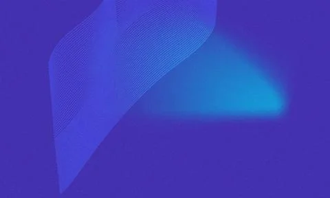 Abstract grainy noise textured vector background with vertical flowing wave.. Stock Illustration