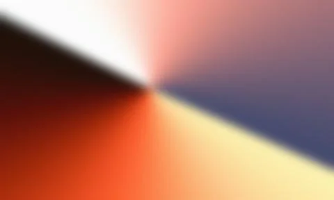 Abstract Grainy Radial Gradient Background in Warm Tones Stock Illustration