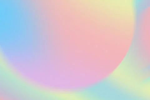 Abstract grainy texture trendy gradient. Pink, blue, green round halo background Stock Illustration