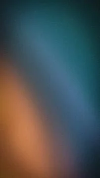 Abstract grainy vertical wallpaper with gradient blur in teal blue and oran.. Stock Illustration