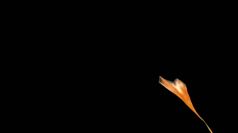 Abstract graphic animation of fluorescent threads - 4k - ProRes Stock Footage 147629912