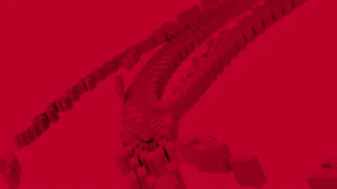 Abstract graphic animation - theme data stream, speed or internet Видео 164068356