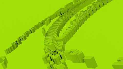 Abstract graphic animation - theme data stream, speed or internet Видео 164068357