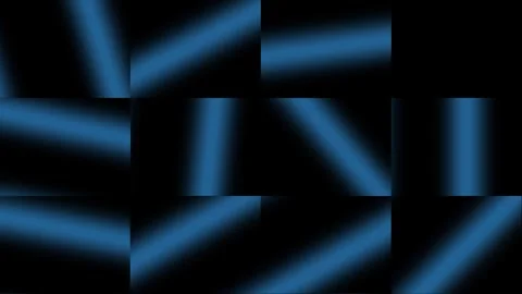 Abstract graphic background with black and blue color, seamless loop Video stock 331657593