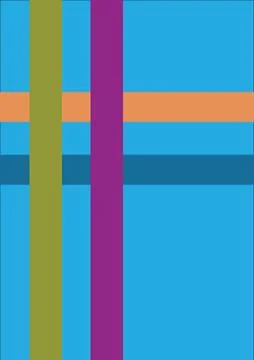 Abstract graphic background of lines and rectangles. Stock Illustration