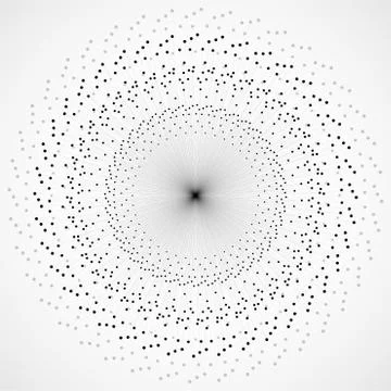 Abstract graphic background with lines and dots, network connection. Vector i Stock Illustration