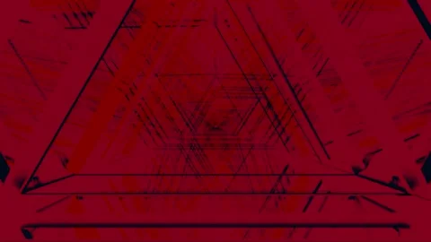 Abstract graphic background, to show loop views moving red color background. Stock Footage 209123392