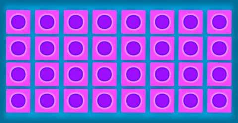 Abstract graphic box in frame pattern shapes. light pink dark blue color Stock Illustration