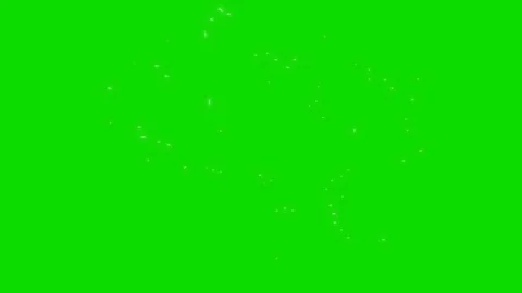 Abstract graphic of the computer microchip scheme appearing on the green screen Stock Footage 101206090